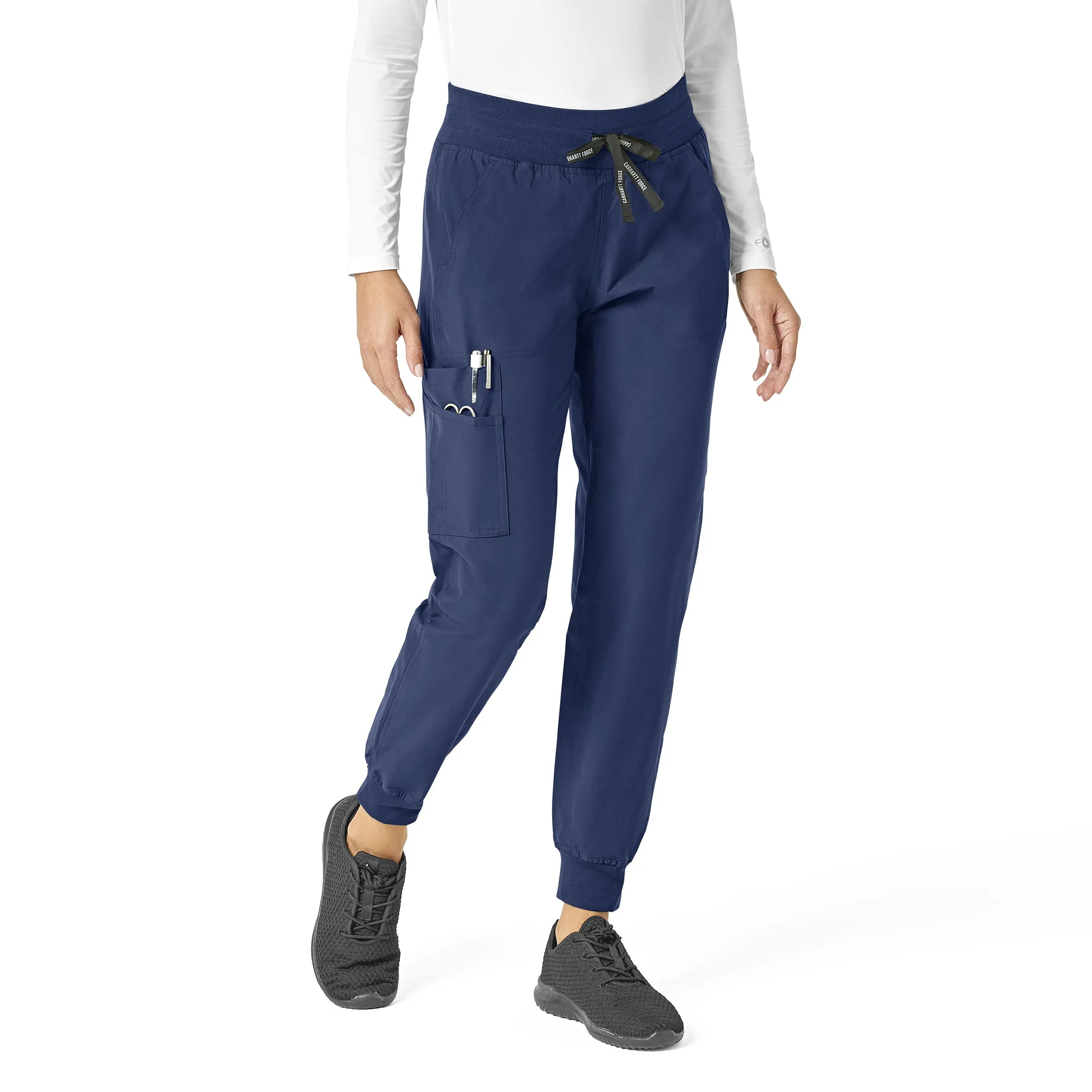 Carhartt Force Essentials Women's Jogger Scrub Pant - Navy