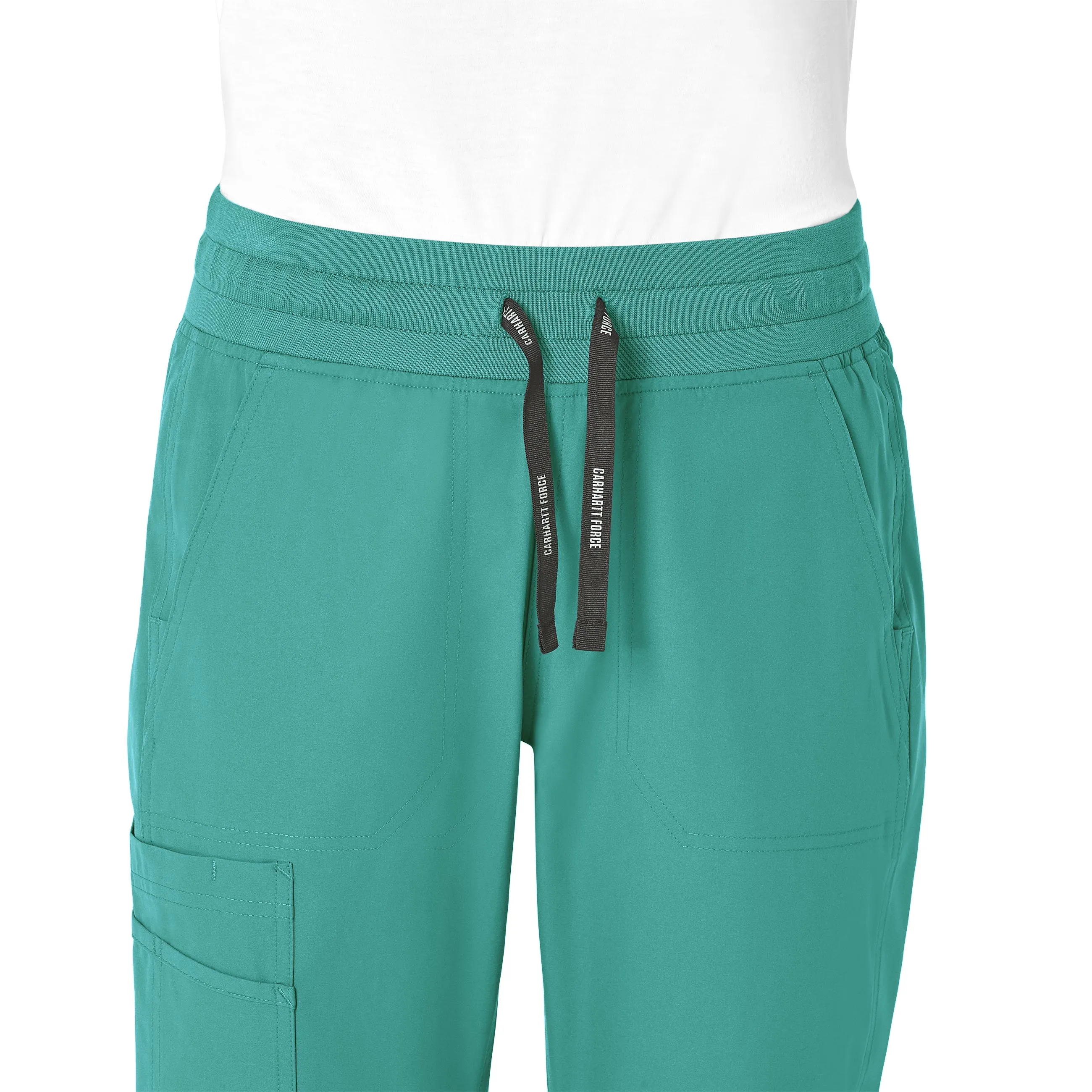 Carhartt Force Essentials Women's Jogger Scrub Pant - Teal Blue