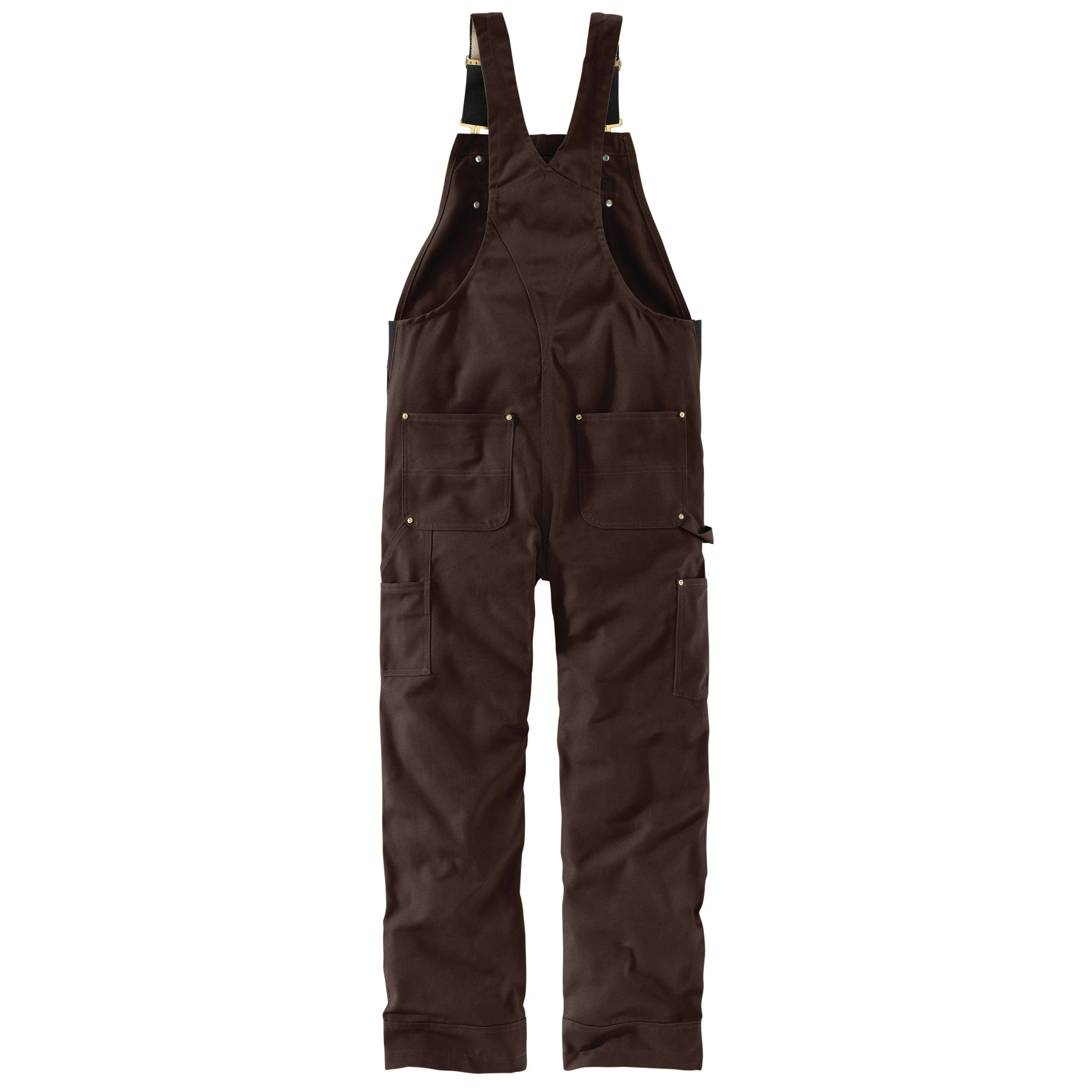 Carhartt Men's Duck Bib Overall_Dark Brown