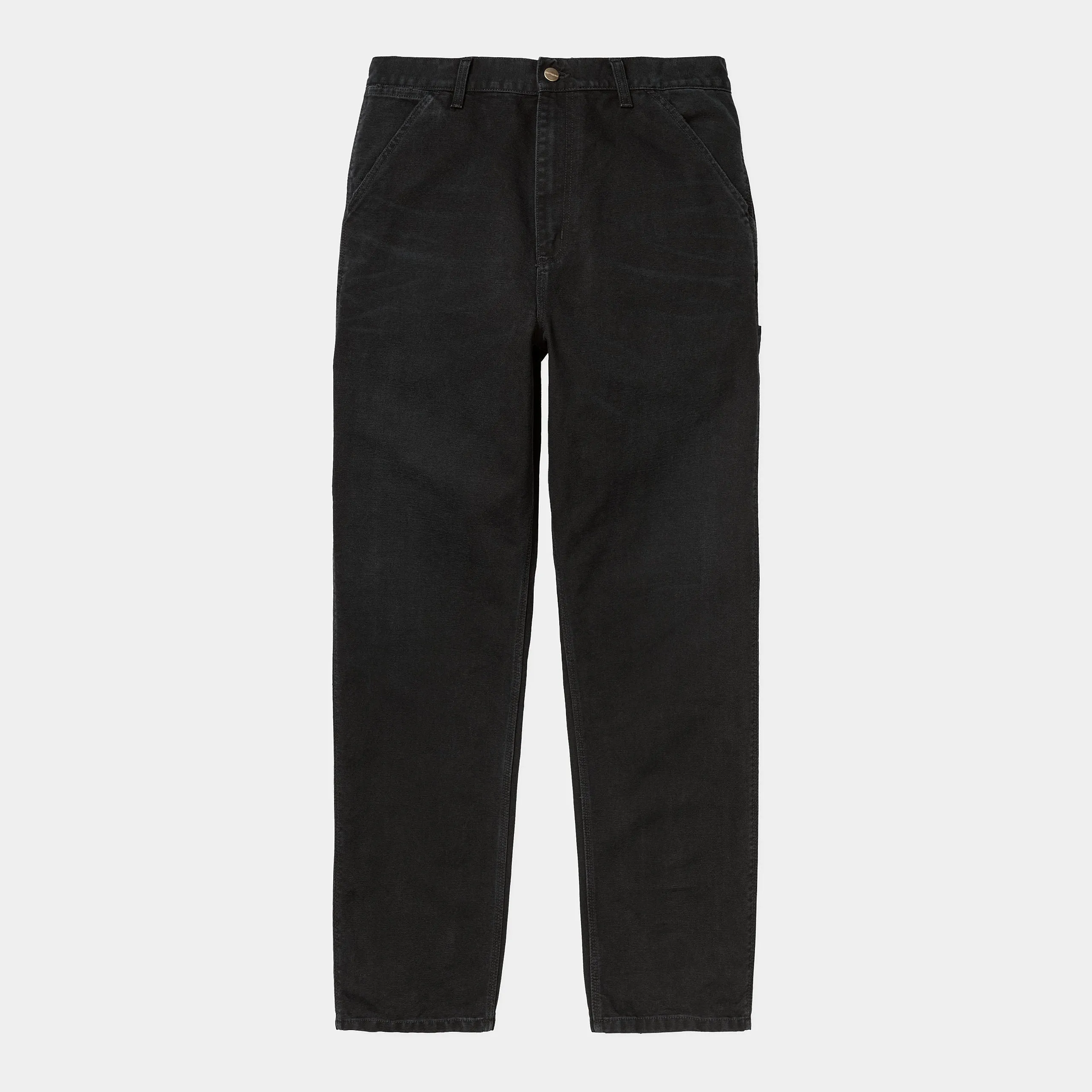 Carhartt WIP - Single Knee Pant - Black (Cotton Aged Canvas)