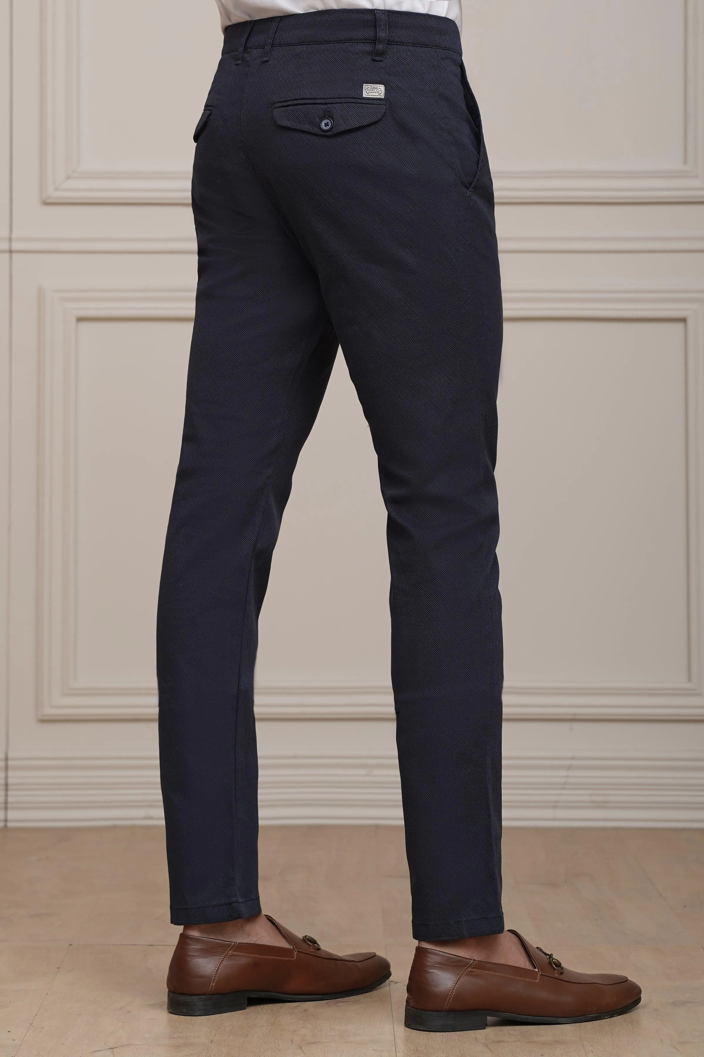 CASUAL PANT CROSS POCKET NAVY