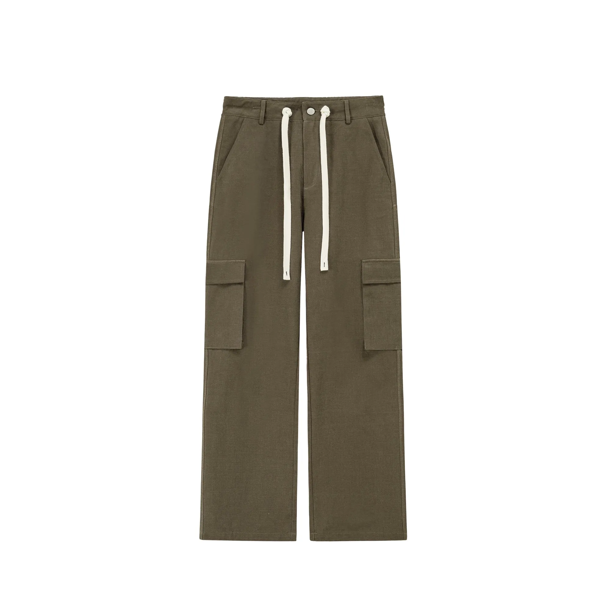 Casual String Wide Pants