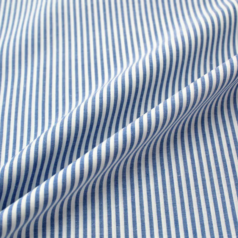 Chambray Stripe - Cornflower