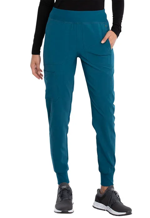 Cherokee iFlex Women's Mid Rise Jogger Scrub Pant  CK011