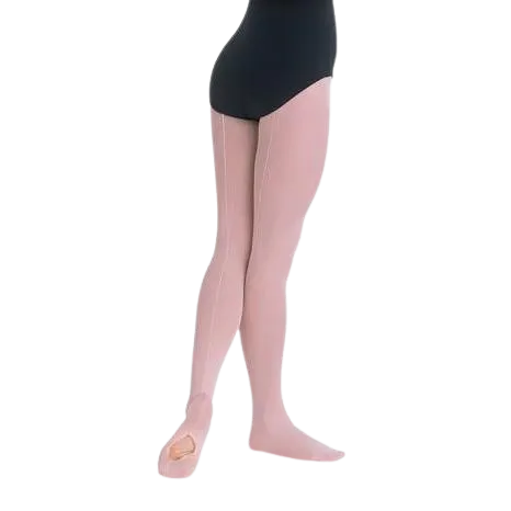 Child TotalStretch Mesh Backseam Convertible Tights