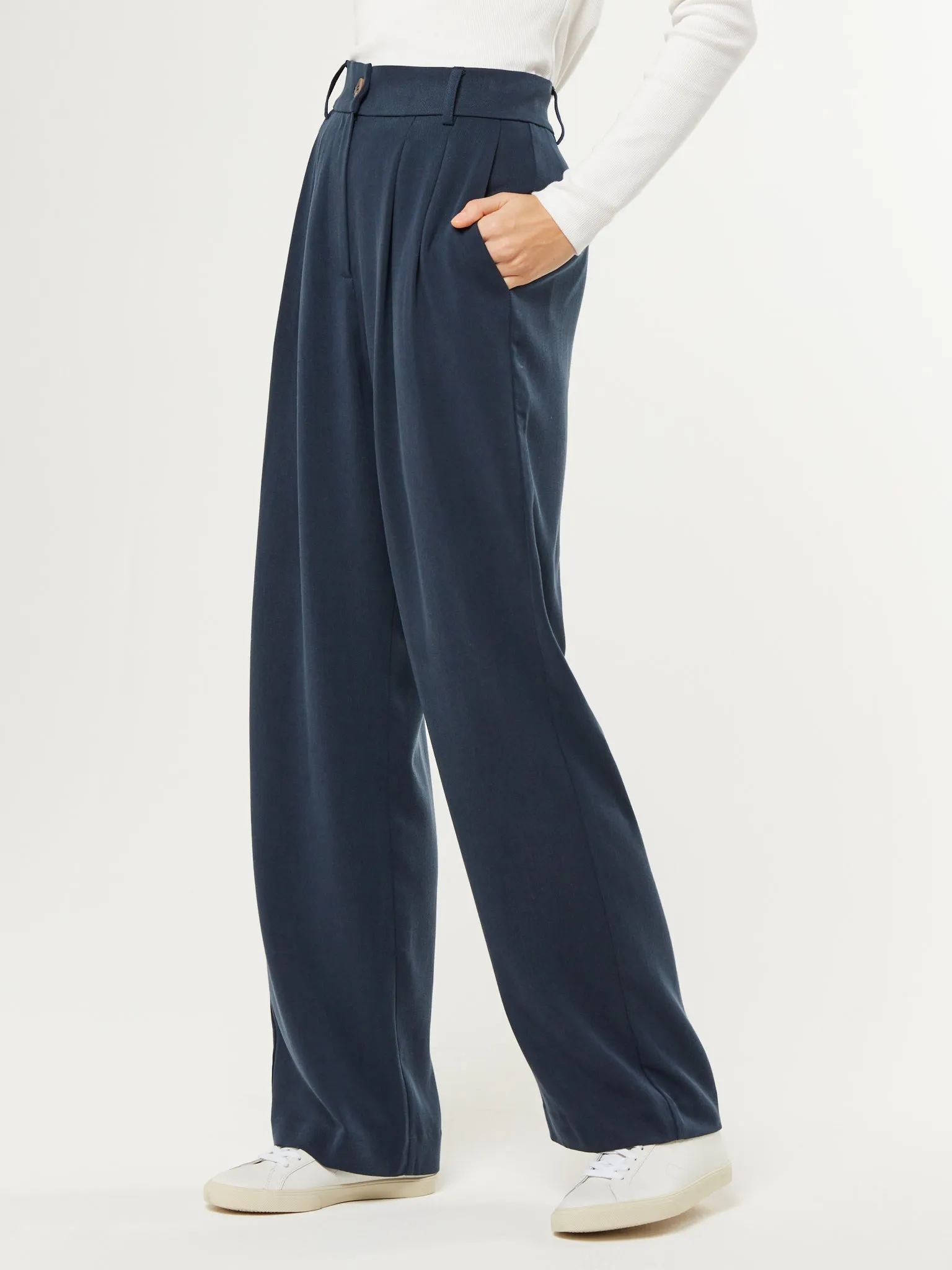 Cinnamon Tall Trouser in Navy