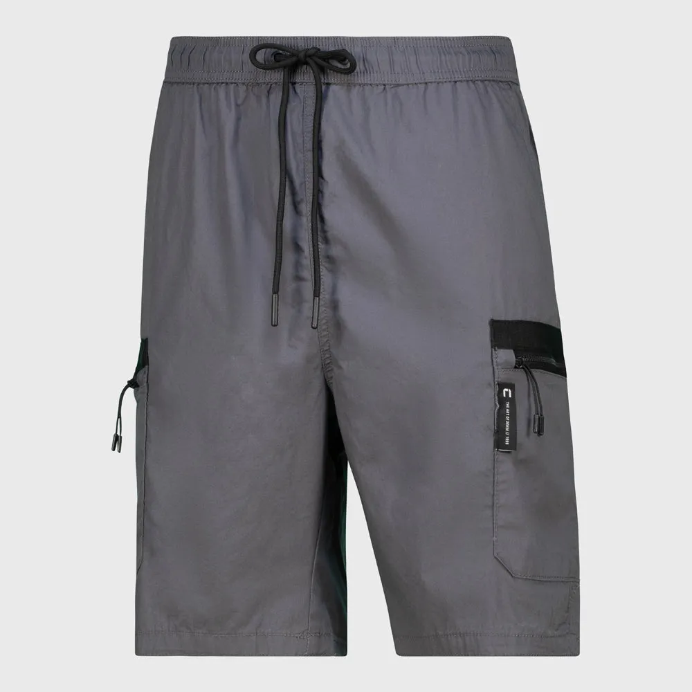 Code Mens Woven Cargo Short Grey/Black _ 182729 _ Grey