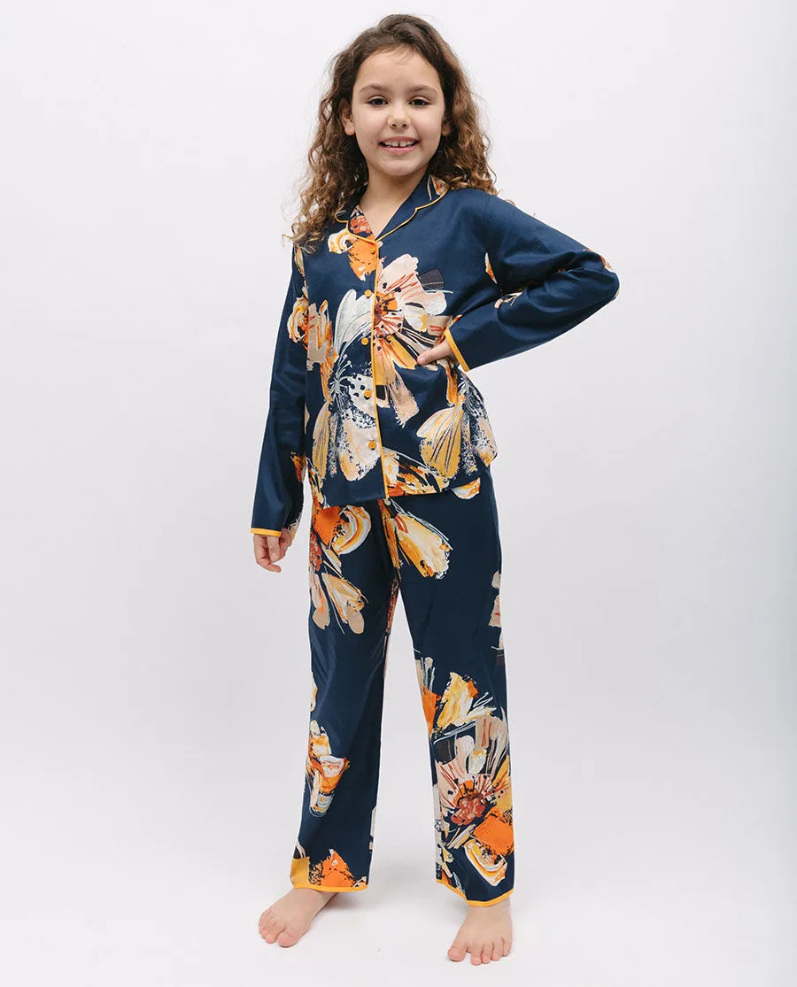 Cosmo Girls Floral Print Pyjama Set