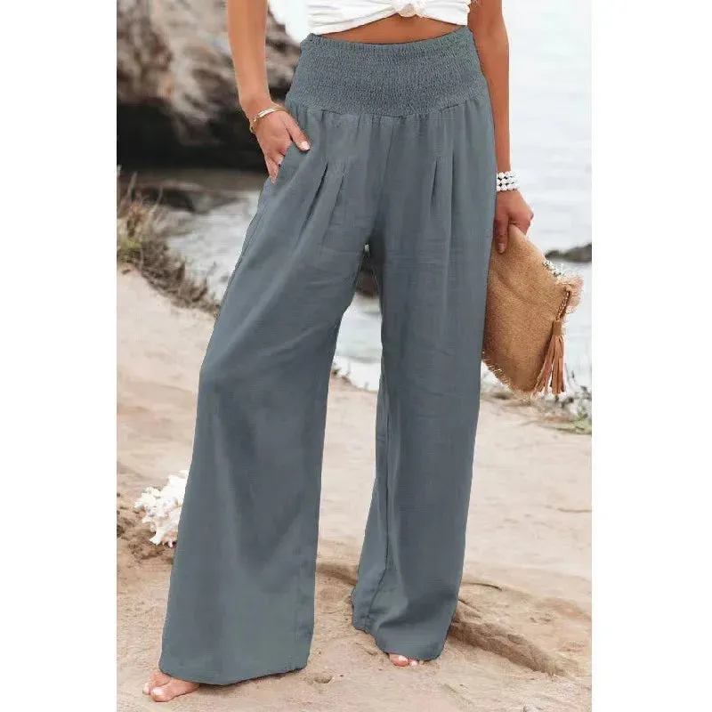 Cotton To Make Old Light Casual Pants