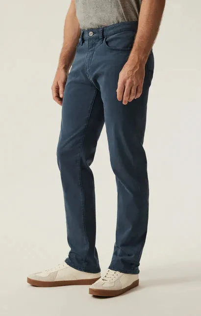 Courage Straight Leg Pants in Petrol Twill