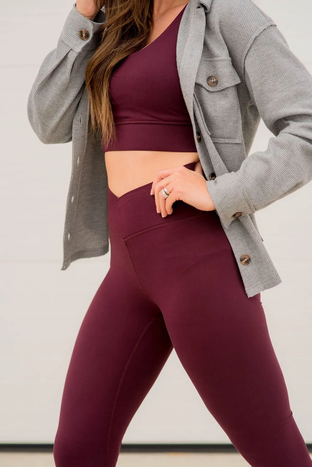 Criss Cross Waist Leggings