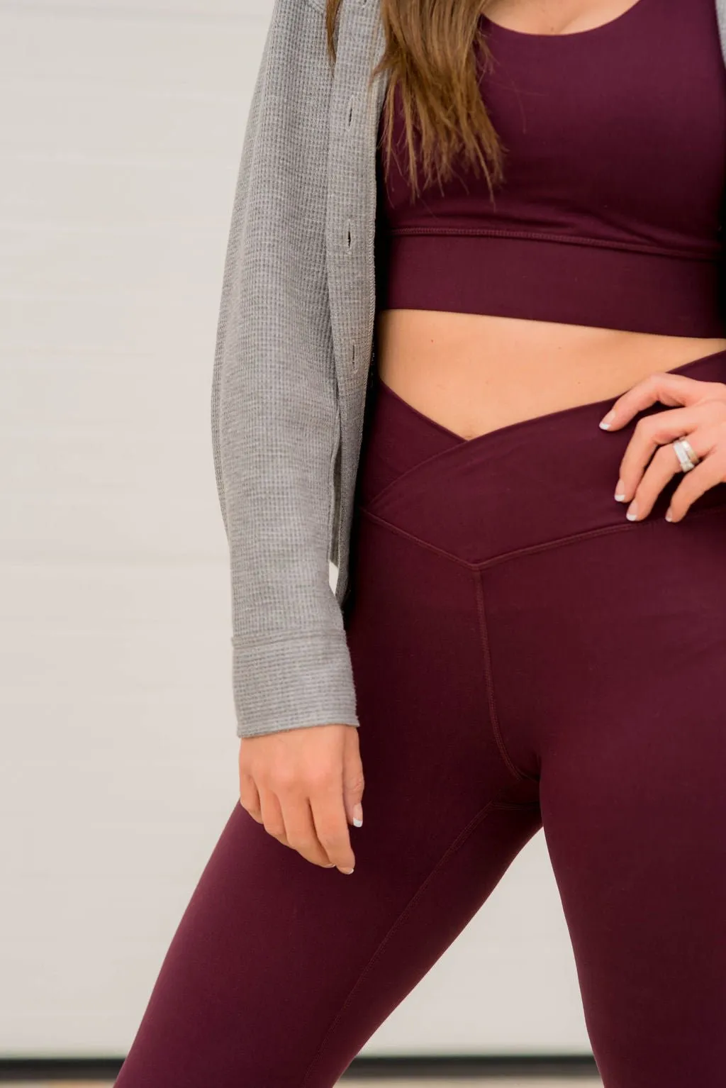 Criss Cross Waist Leggings