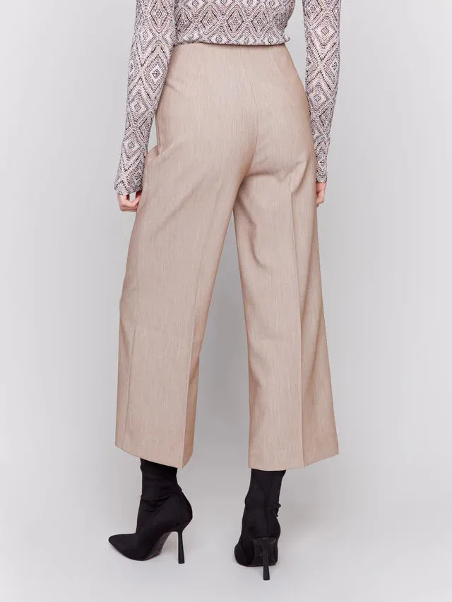 CROPPED WIDE LEG PANT