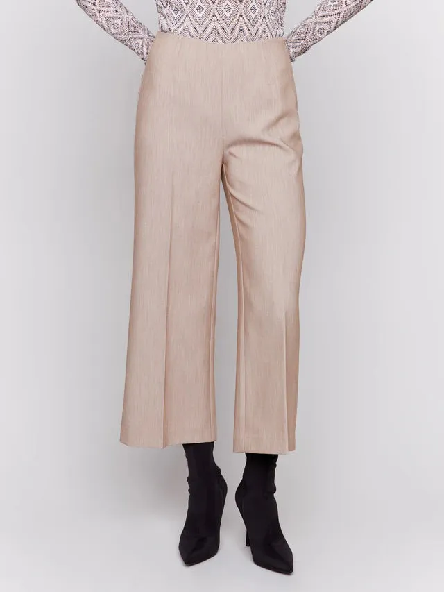 CROPPED WIDE LEG PANT