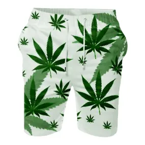 Dank Master Weed Leaf Shorts