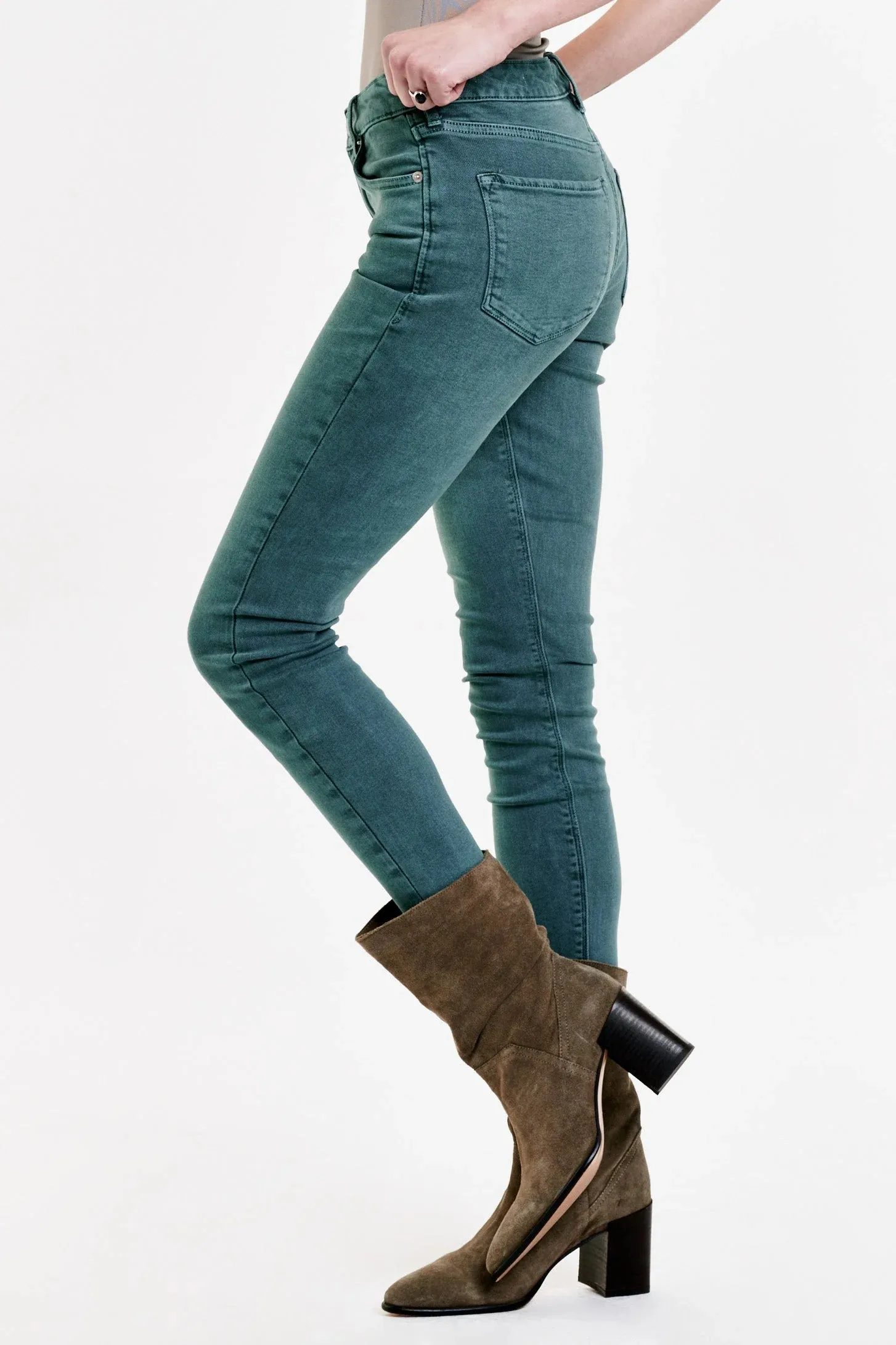 Dear John Gisele High Rise Ankle Skinny Jeans