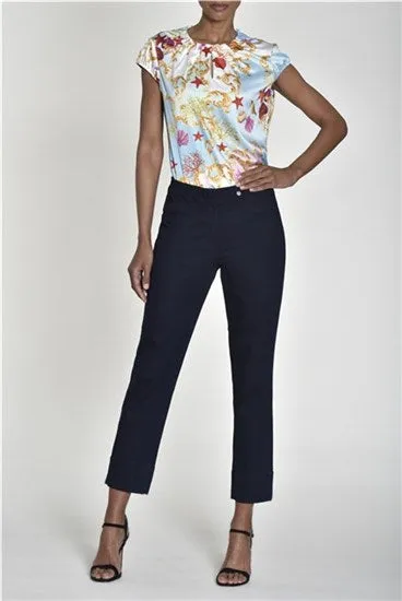 Denim Bella 3/4 Length Jeans in Navy 69