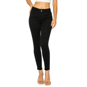 Denim Daydream Malibu High-Rise Ankle Skinny - Black