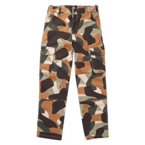 Dickies Regular Fit Double Knee Duck Camo Canvas Cargo Pants Imperial Green