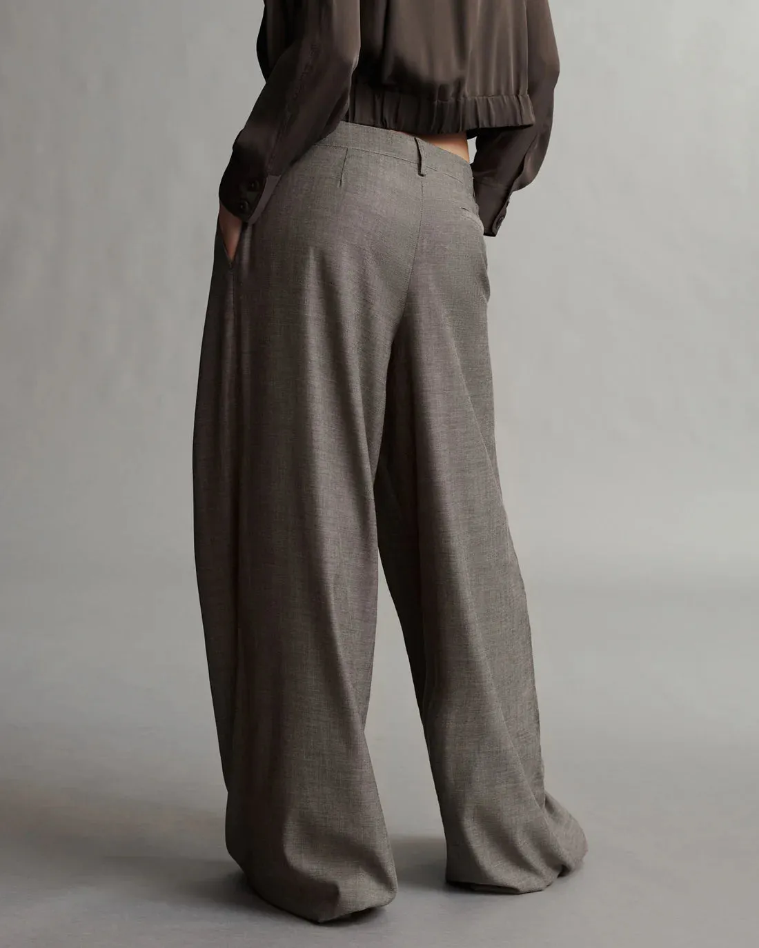 Didi Pant in Taupe