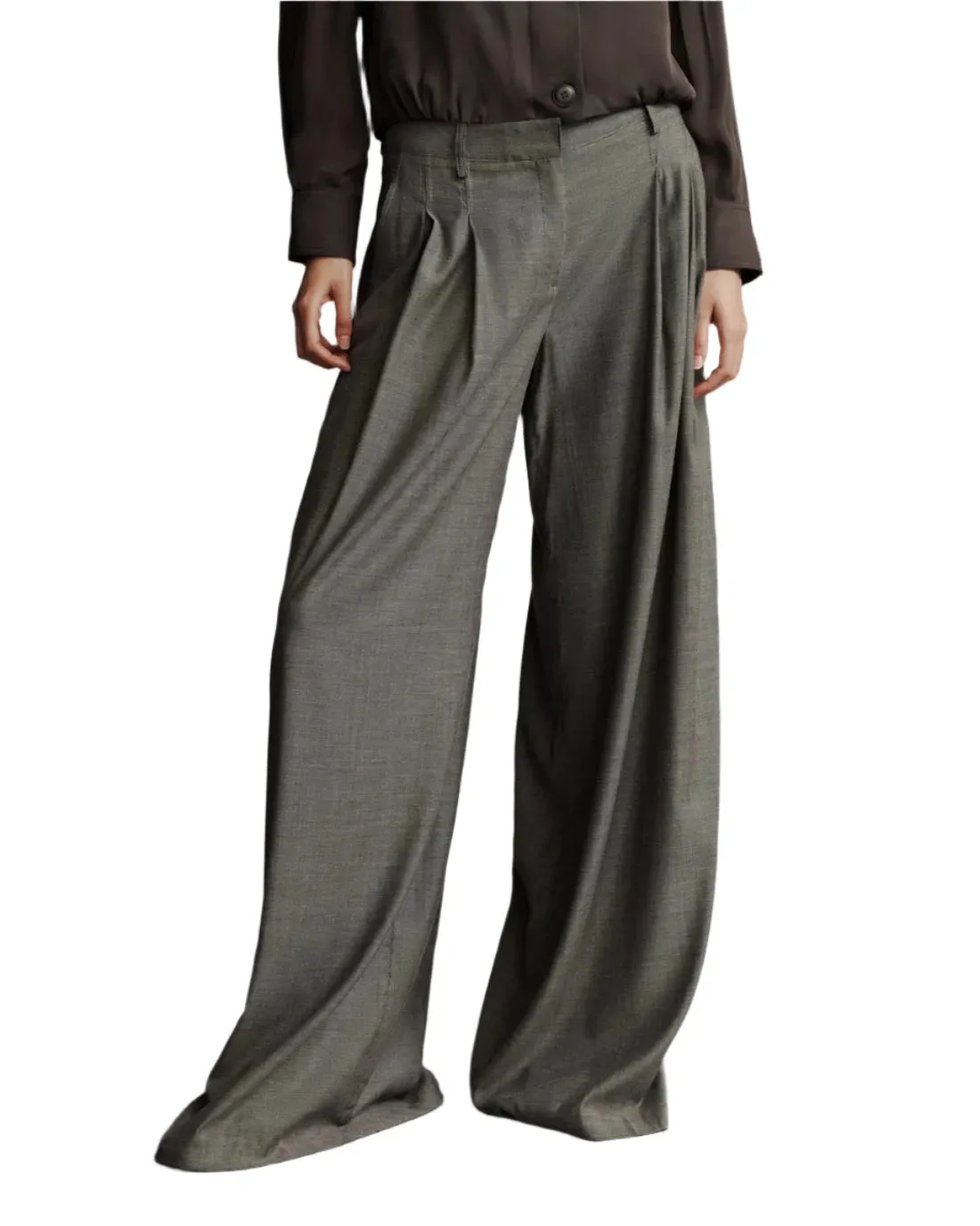 Didi Pant in Taupe