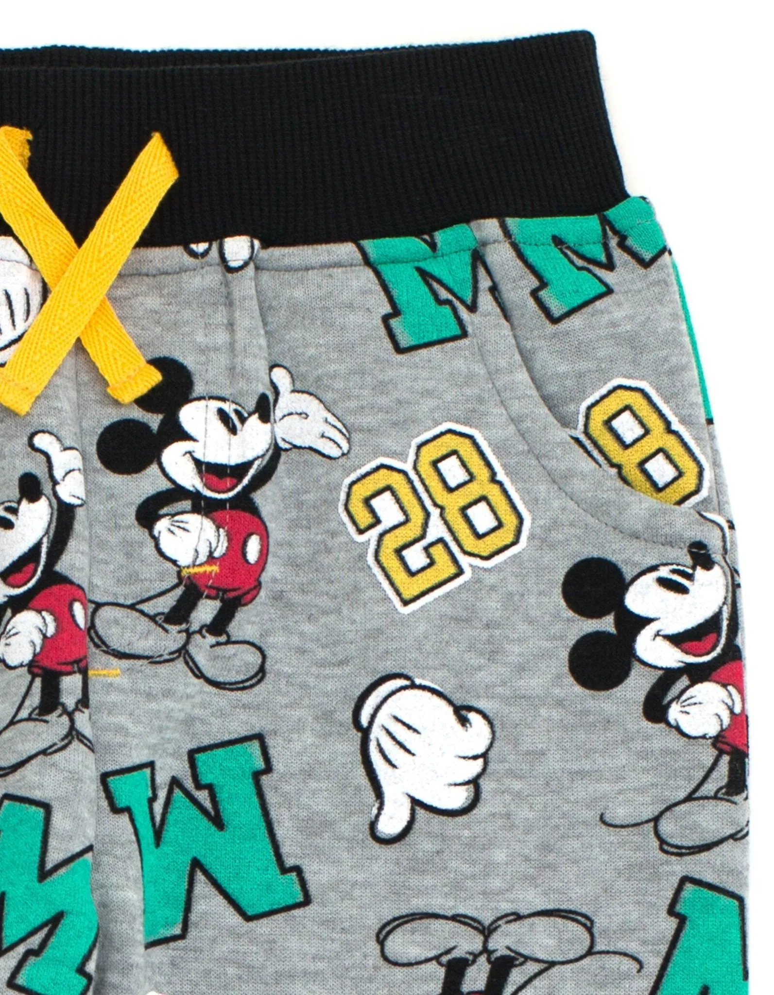 Disney Mickey Mouse Fleece 2 Pack Jogger Pants