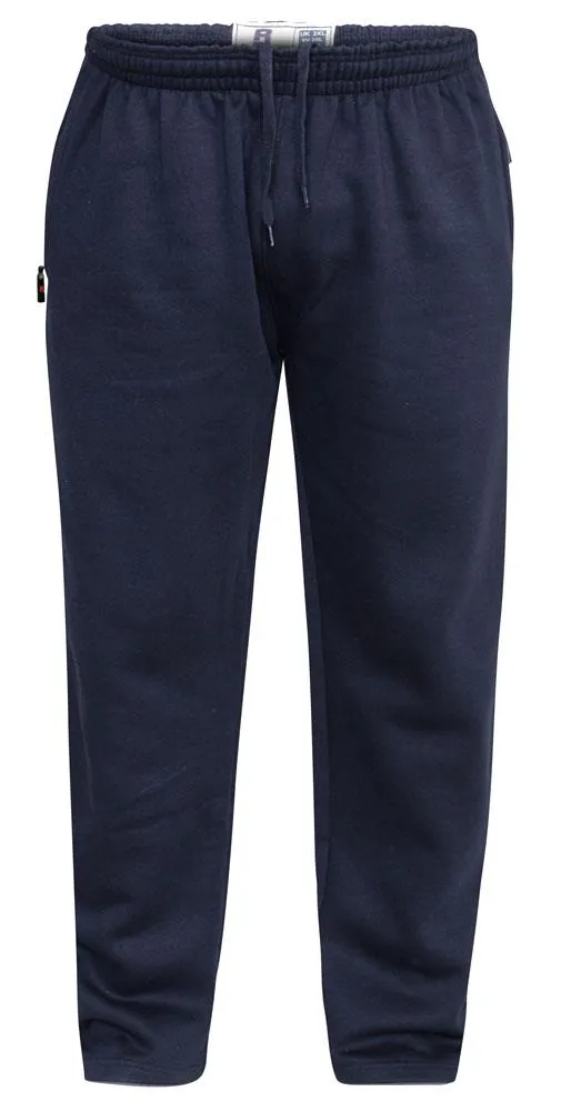 Duke Clothing Rockford Kingsize Jogging Bottoms With Open Hem