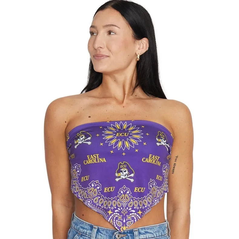 ECU Pirates Bandana Top