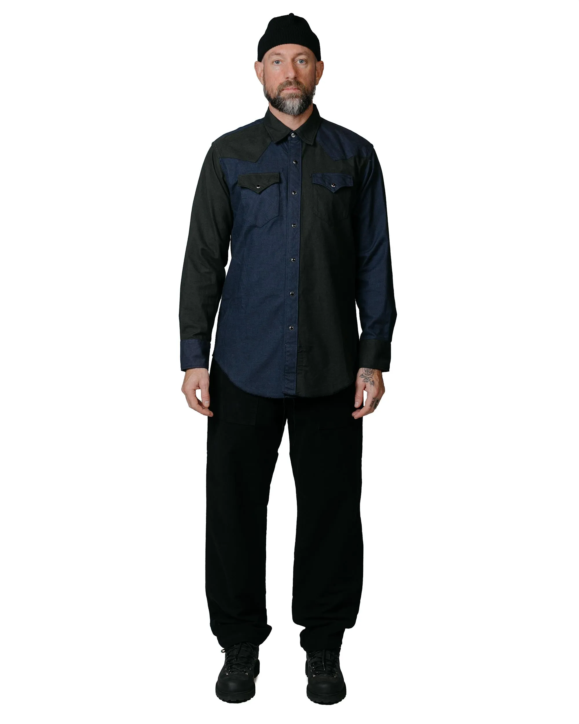 Engineered Garments Fatigue Pant Black Cotton Moleskin