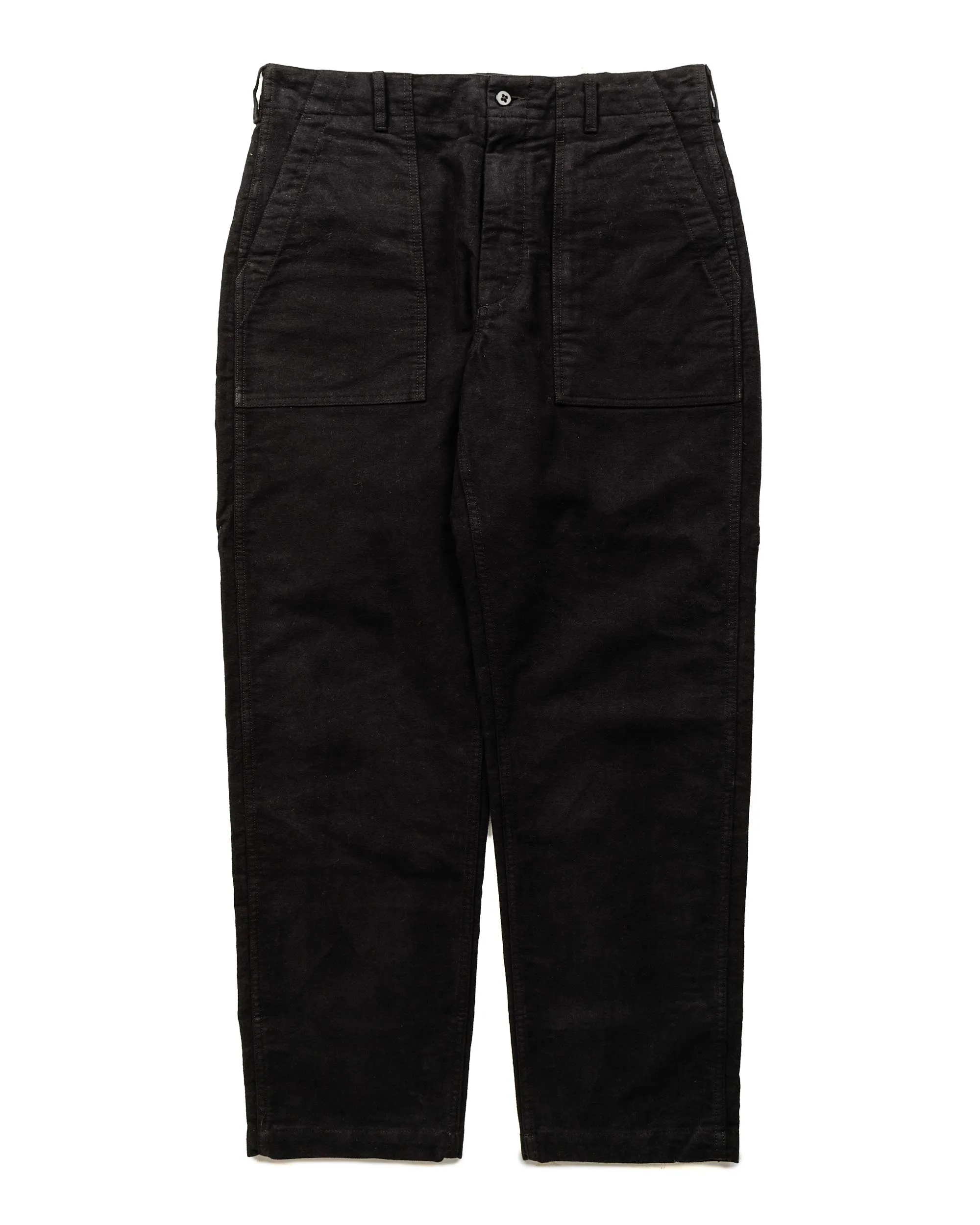 Engineered Garments Fatigue Pant Black Cotton Moleskin