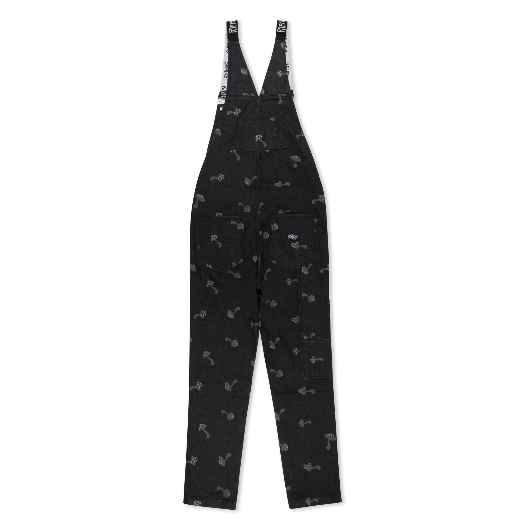 Euphoria Denim Overalls (Black)