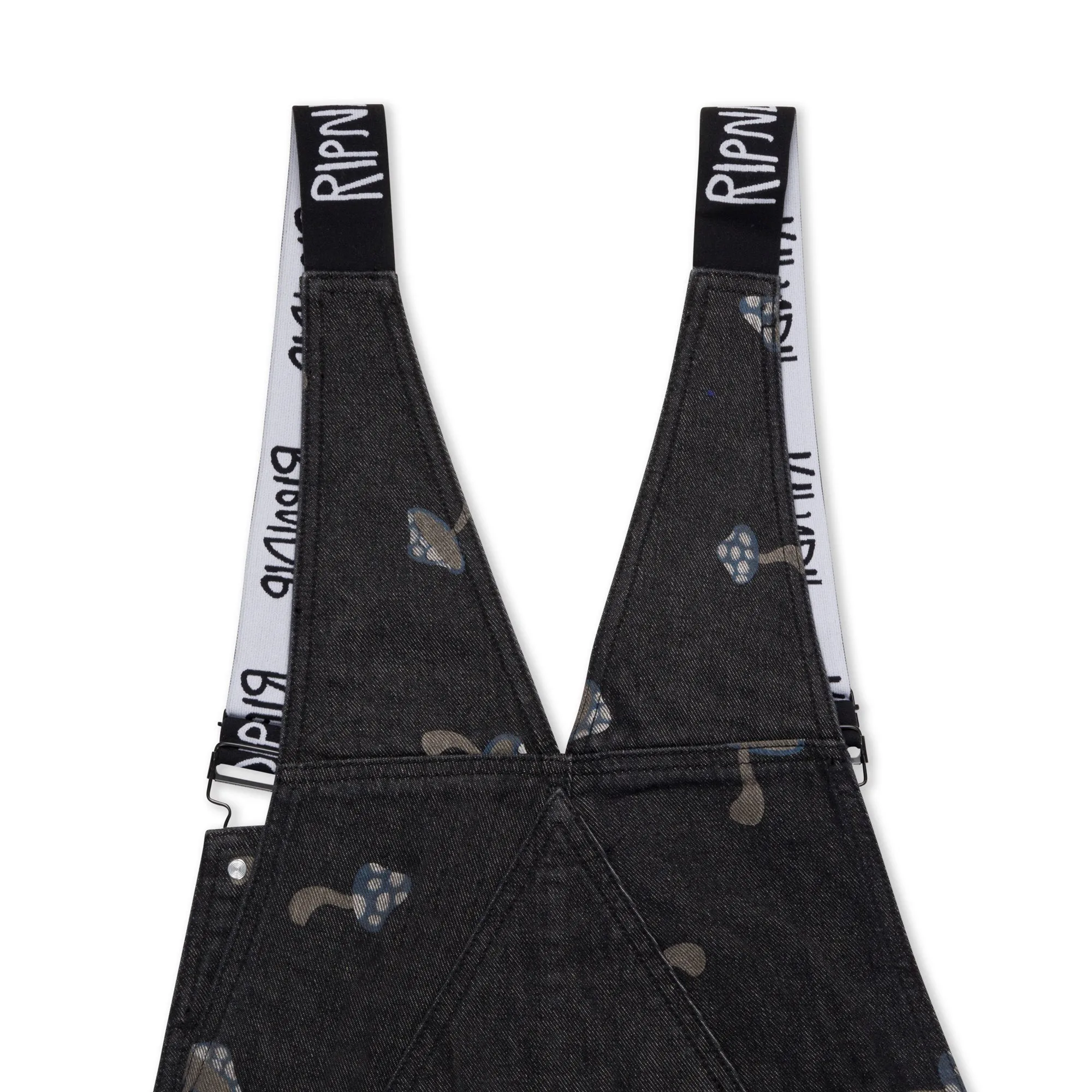 Euphoria Denim Overalls (Black)