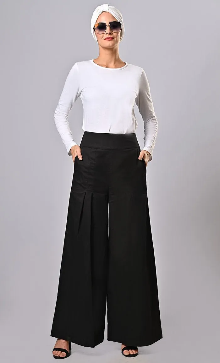 Everyday wear Islamic modest twill pants with pockets - Final Sale