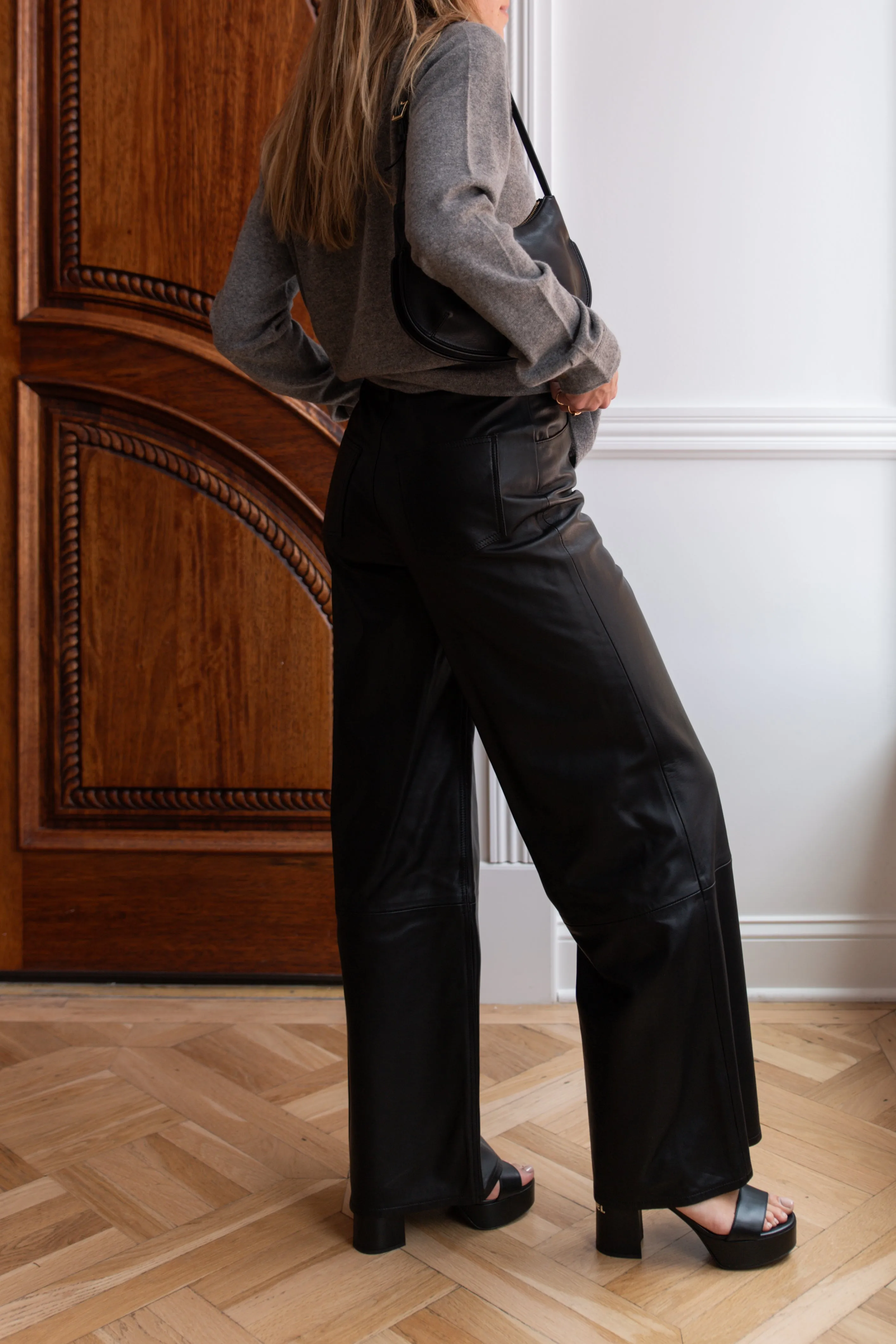 Figari Leather Pants