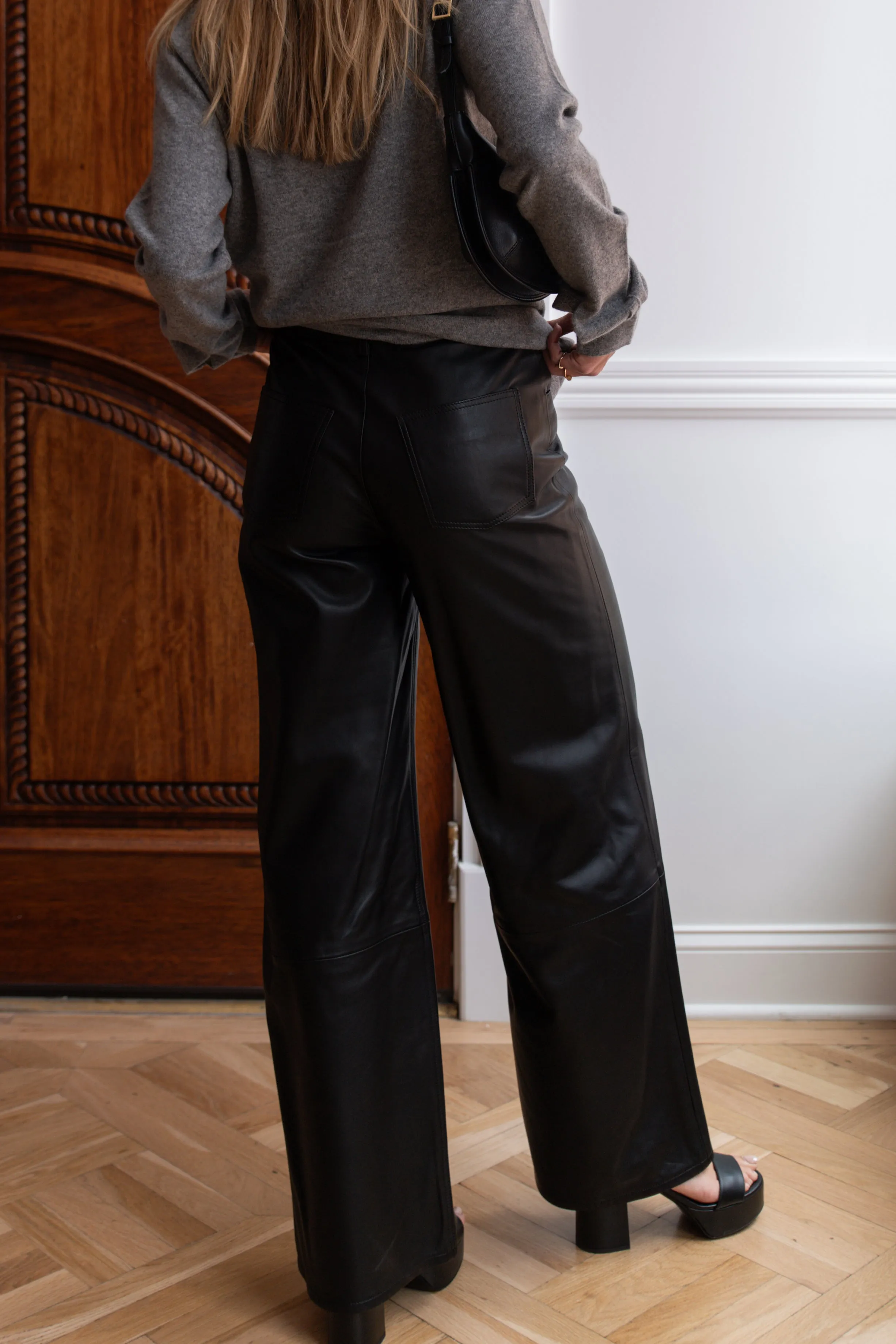 Figari Leather Pants