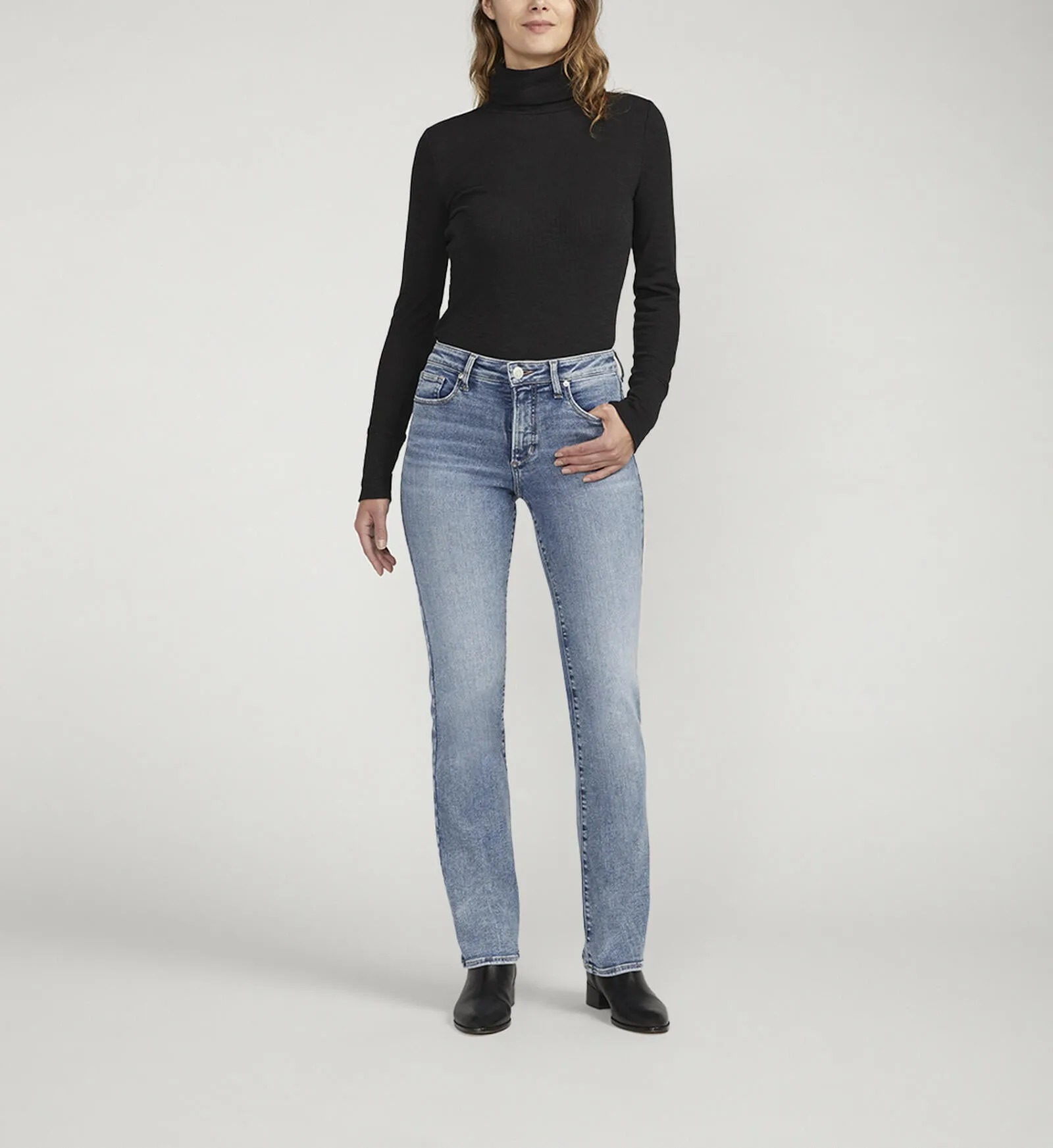 Forever Stretch High Rise Bootcut Jeans