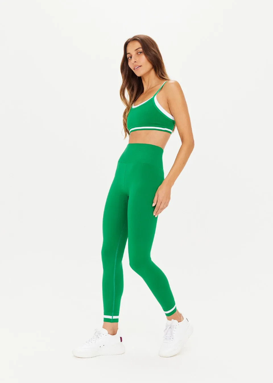 Form Seamless 25In Midi Pant | Green