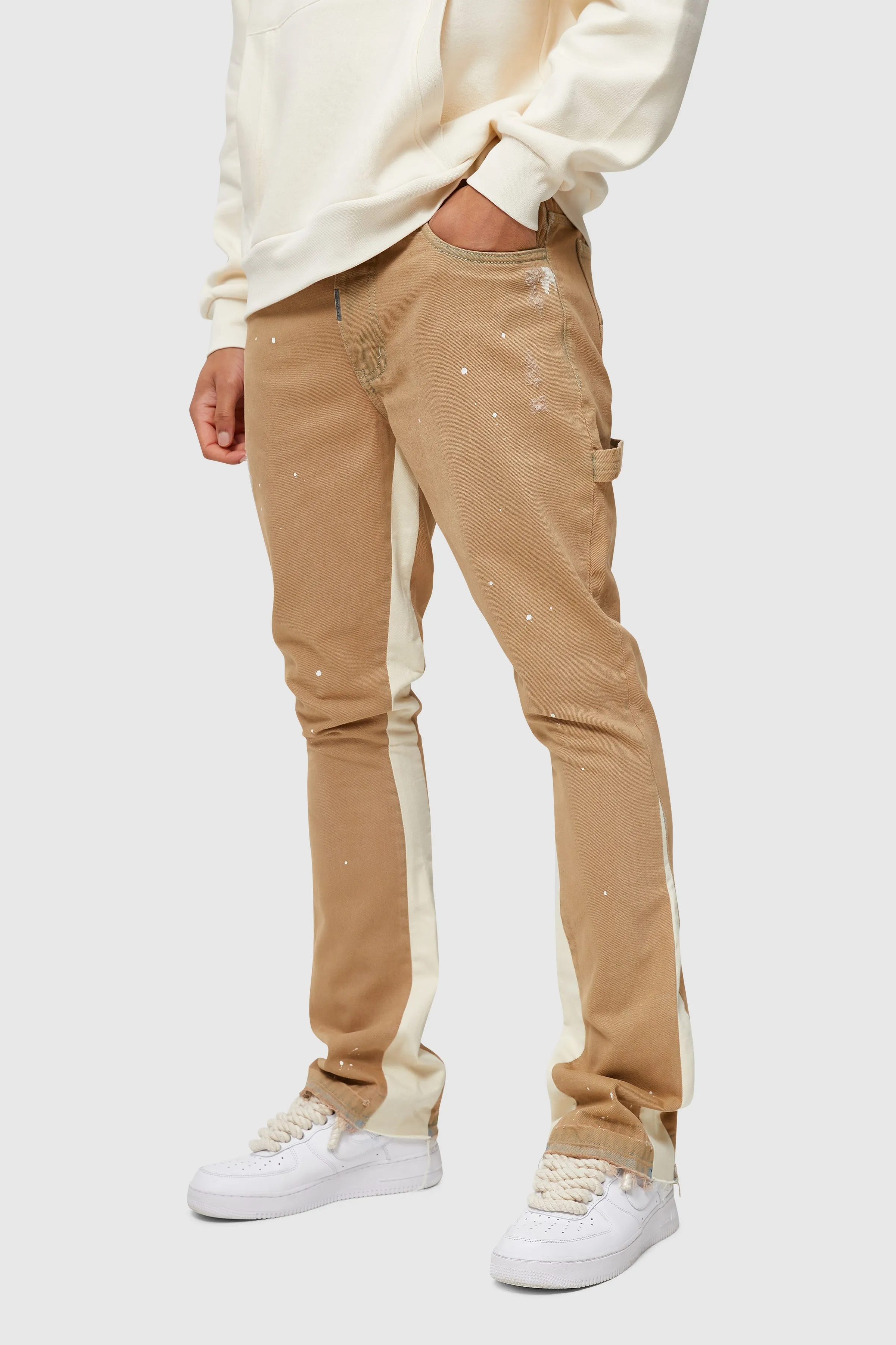 FRANKLIN FLARE JEAN - CREAM