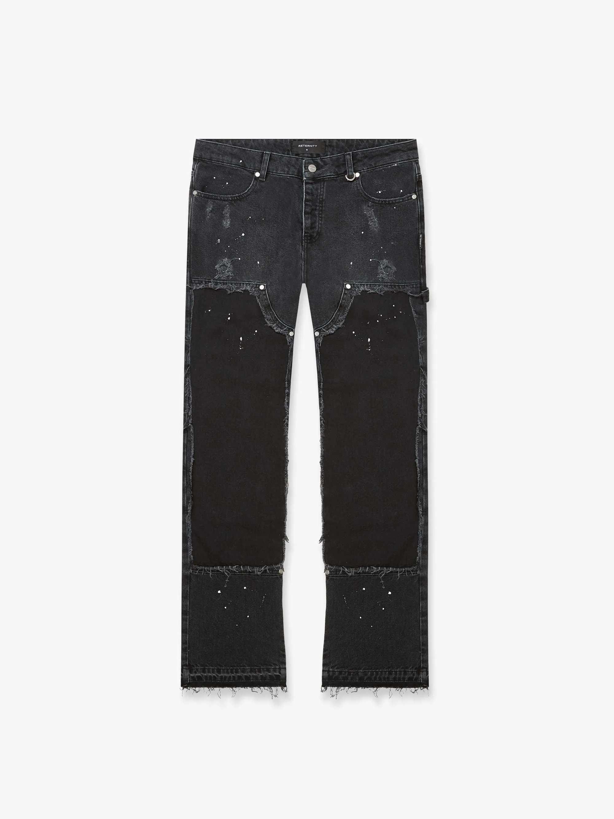 FRAYED VINTAGE CARPENTER - BLACK