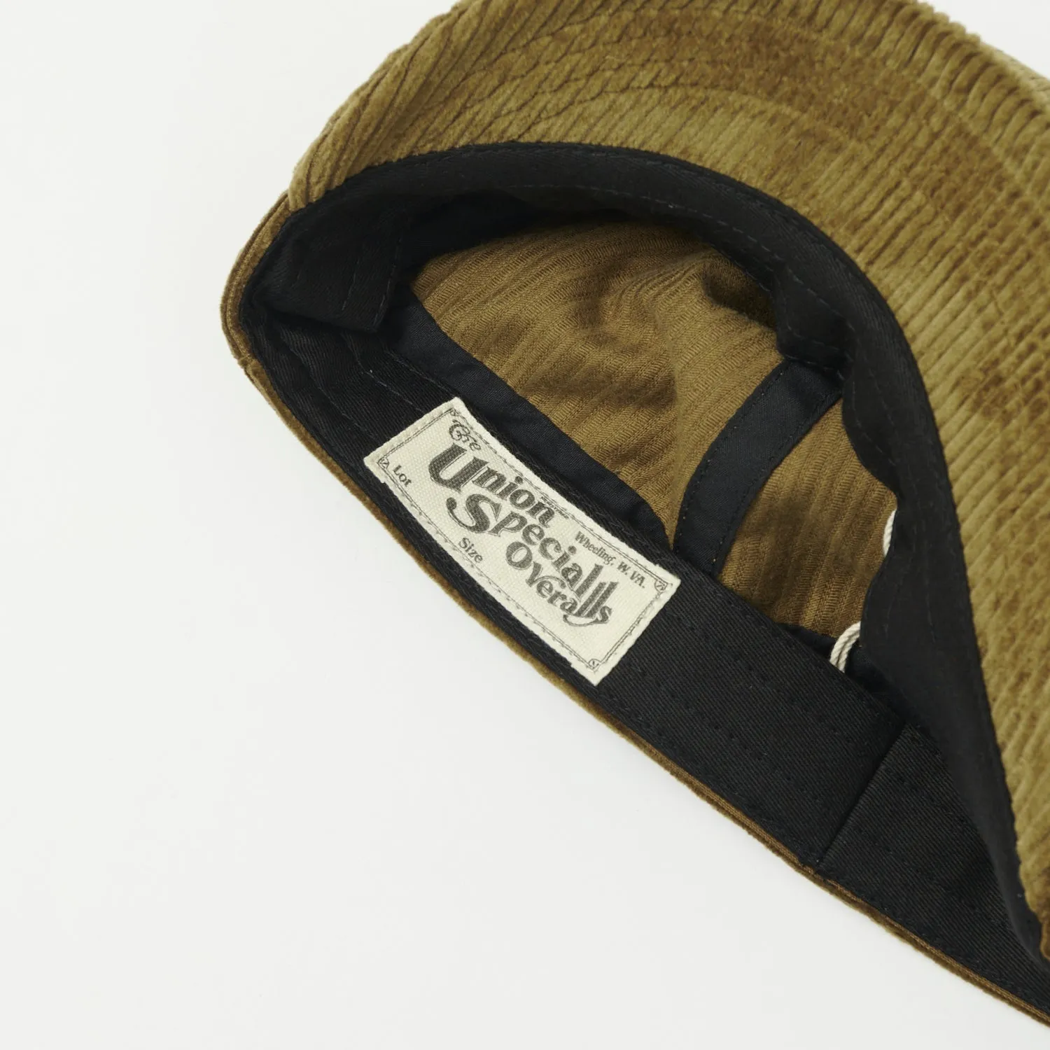 Freewheelers Guthrie Corduroy Cap - Camel