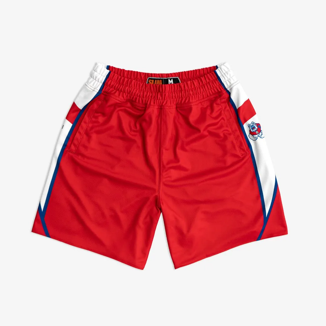 Fresno State Bulldogs 2009-2010 Retro Shorts (Away)