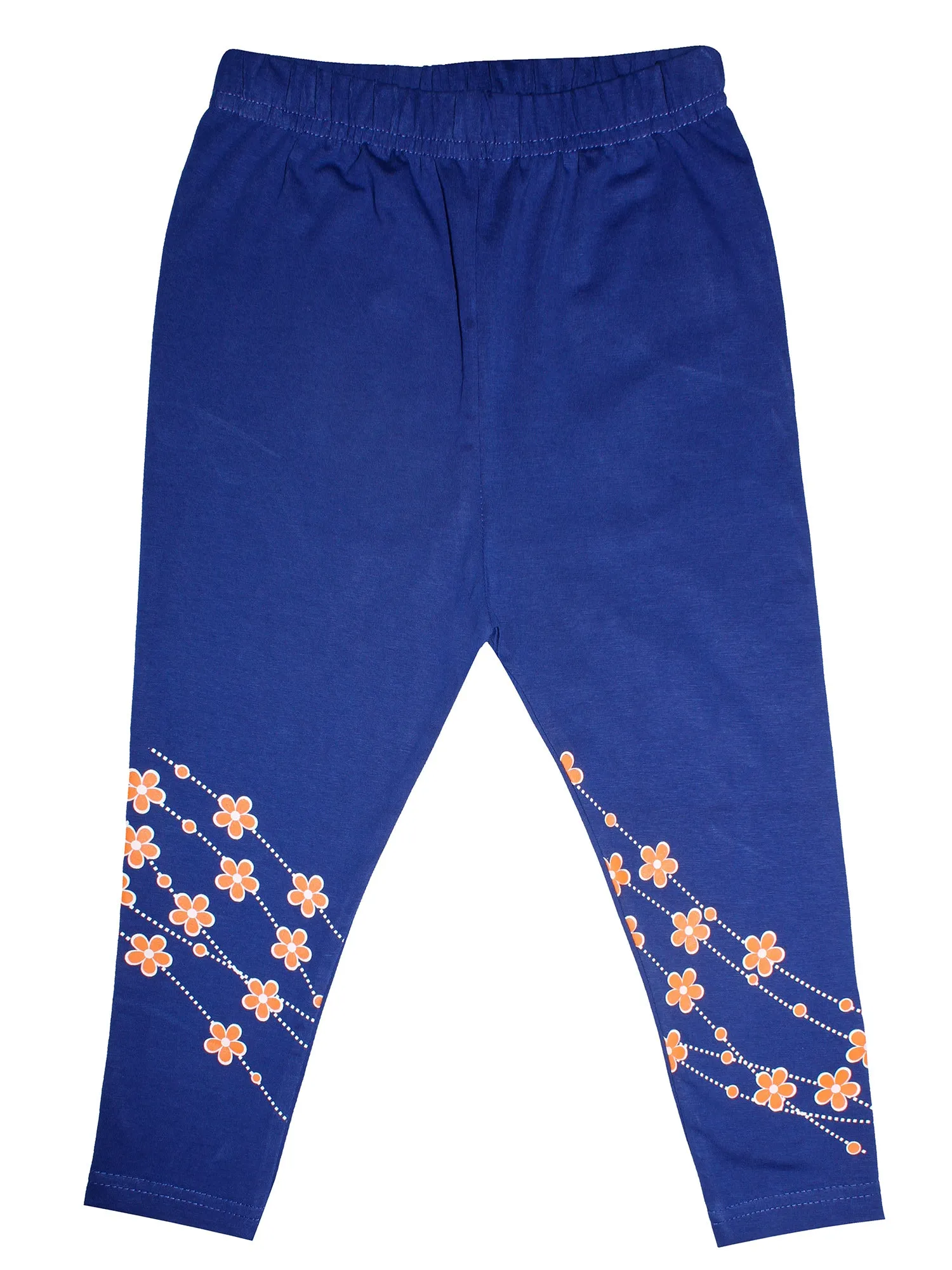 Girls Capri Legging with Print- Pack Of 2