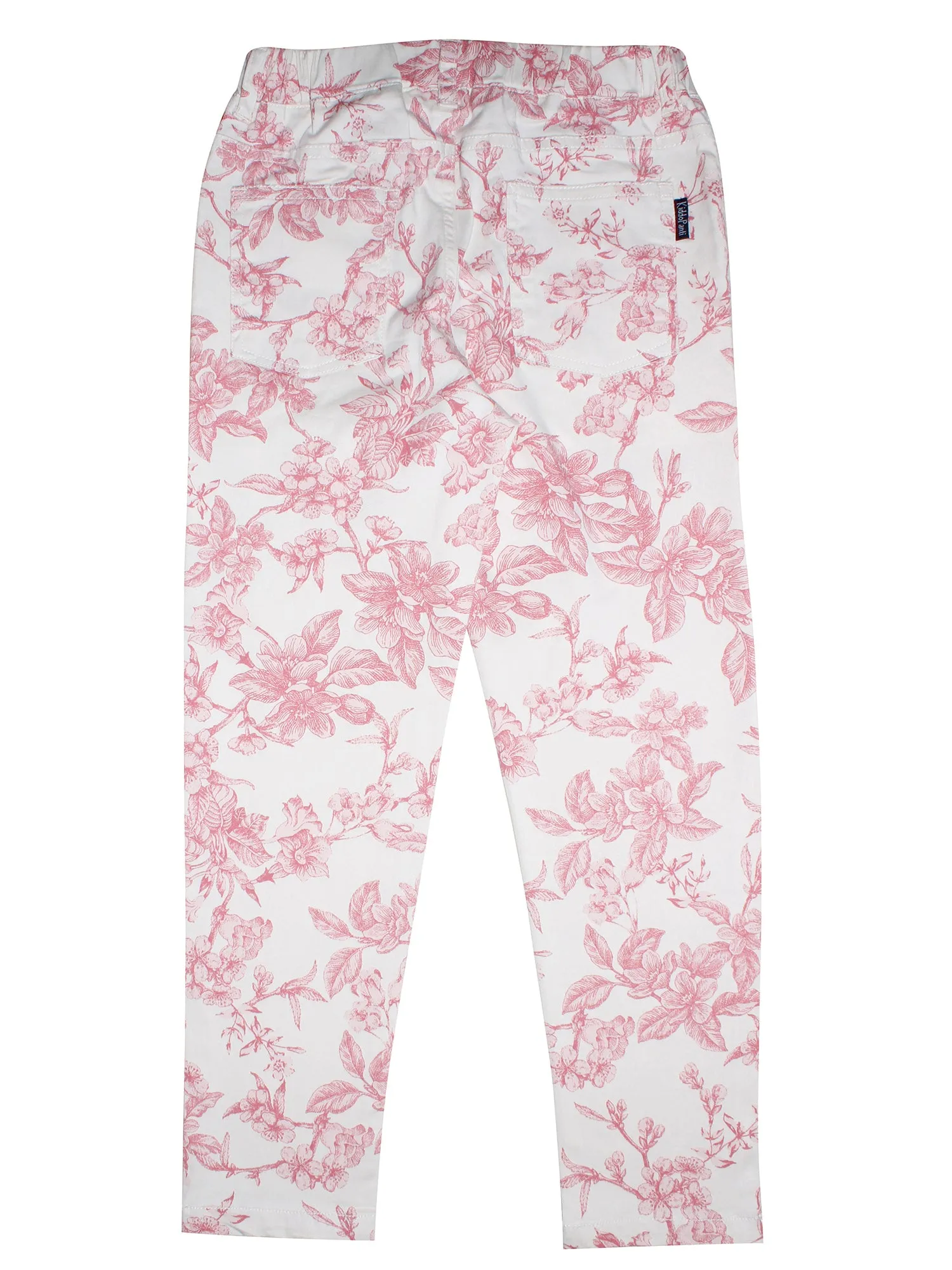 Girls Cotton Jeggings with print