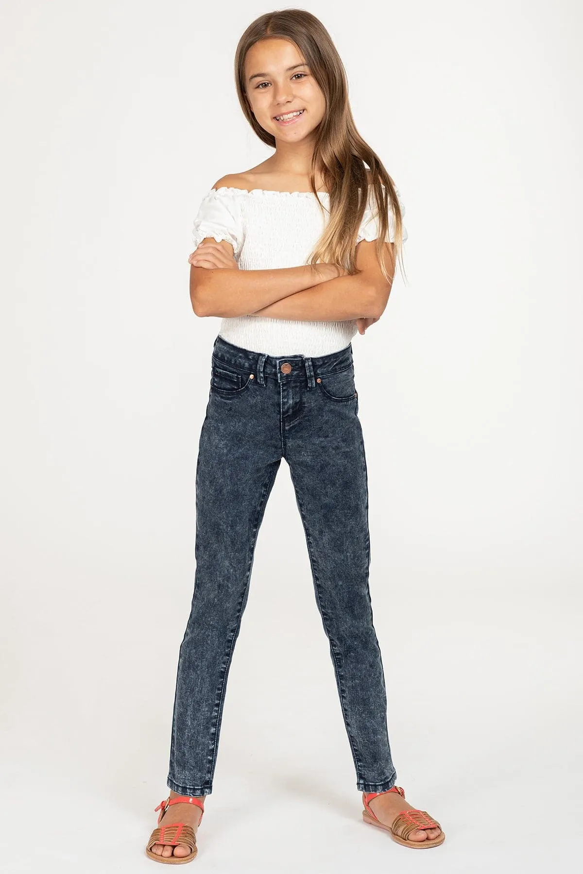 Girls Essential Denim Skinny Jeans