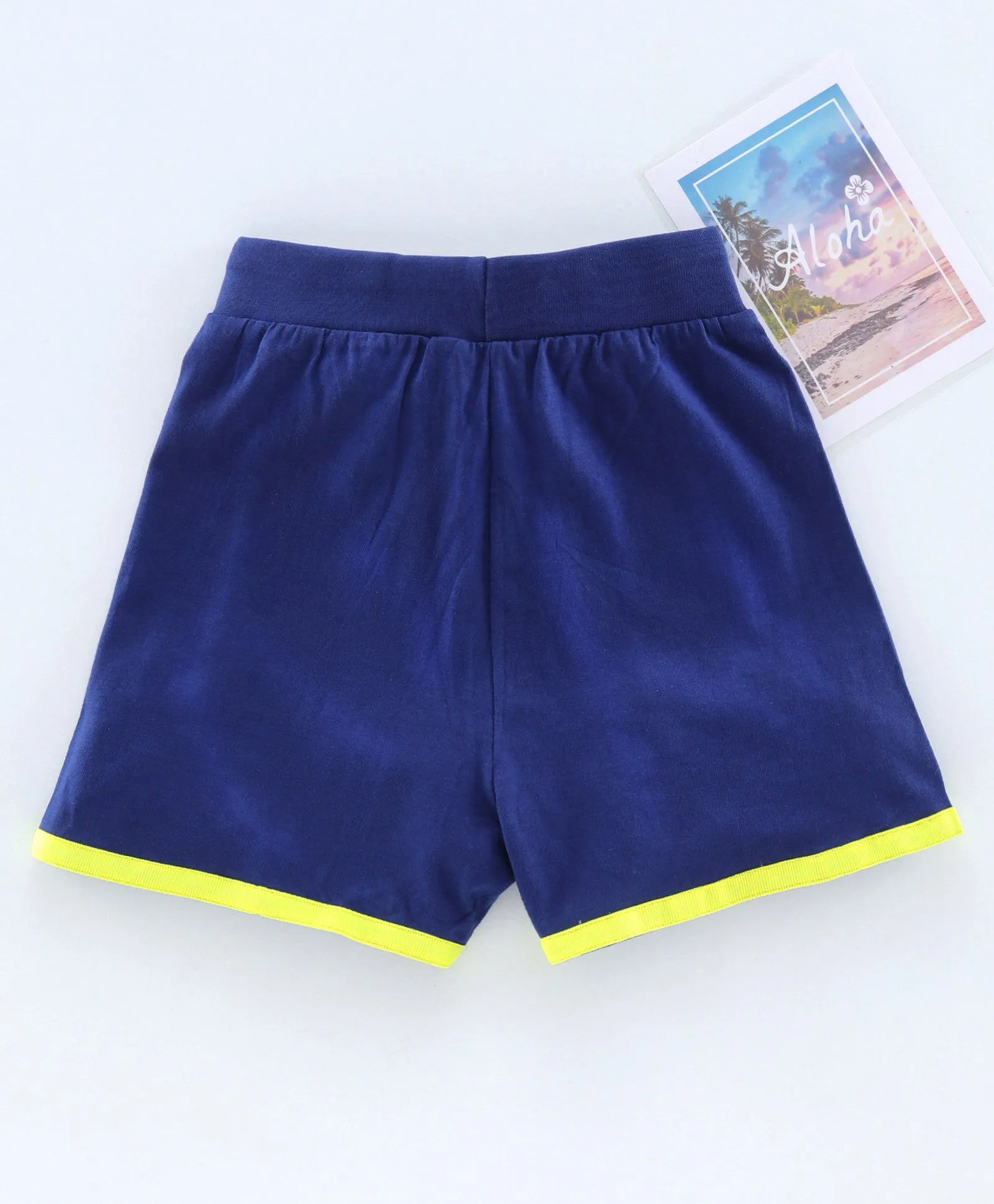 Girls Knit Short With Tape Hem