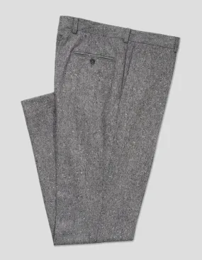 GREY DONEGAL TROUSERS - CLASSIC FIT