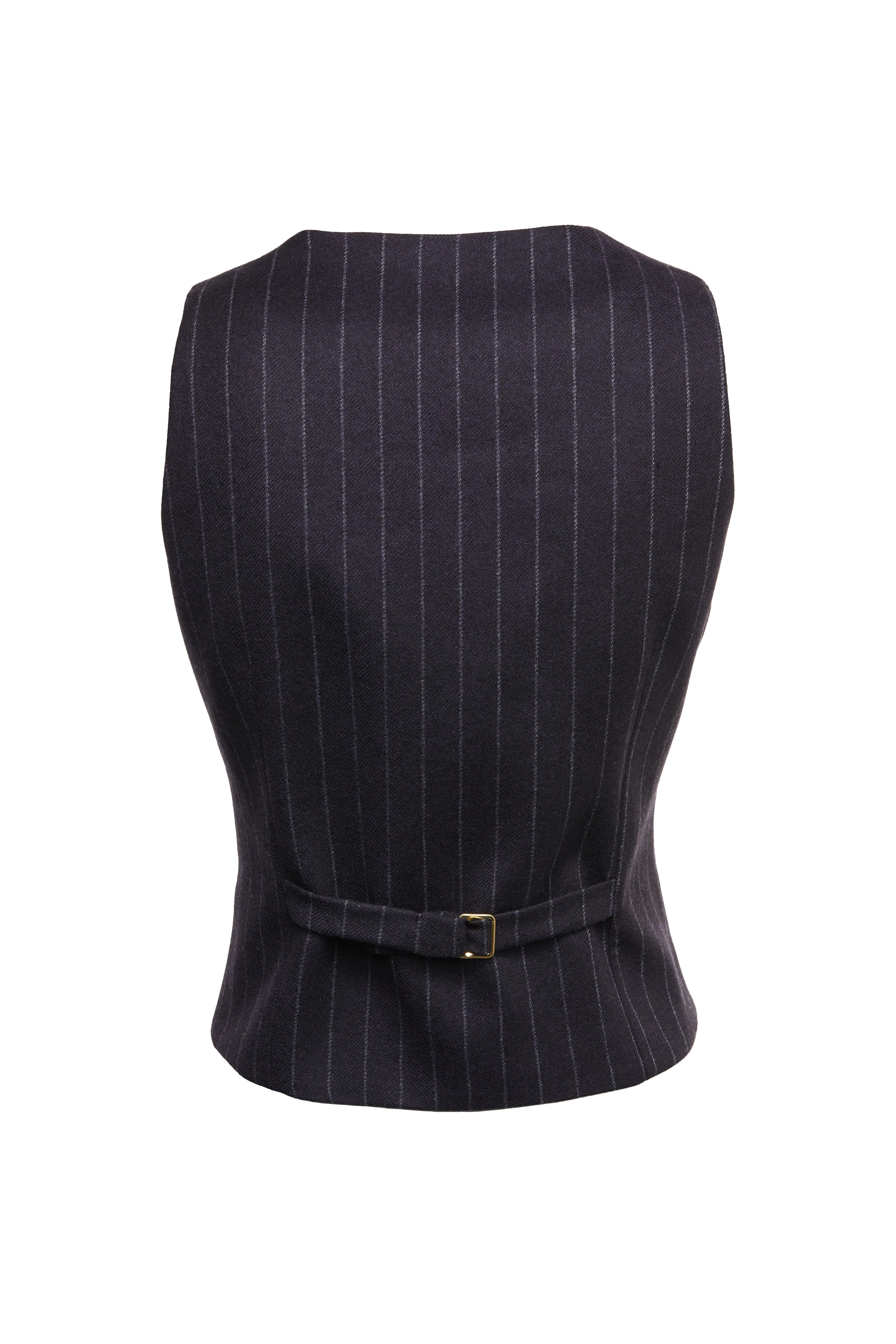 Hampton Waistcoat (Navy Chalk Pinstripe)