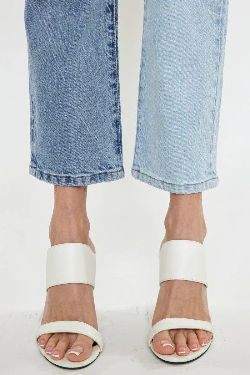 'High Hopes' High Rise Straight Jeans