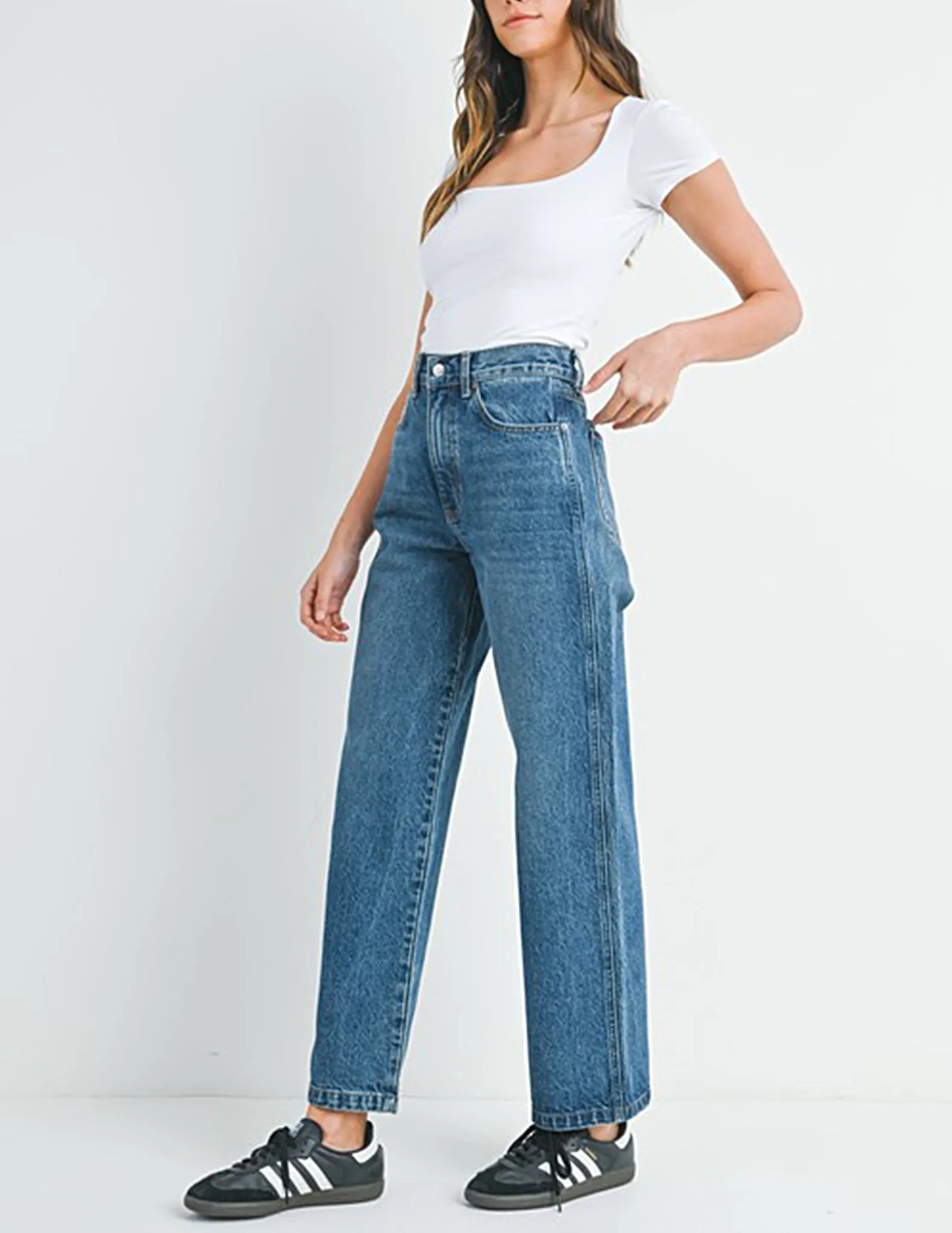 Ines Relaxed High-Rise Jeans