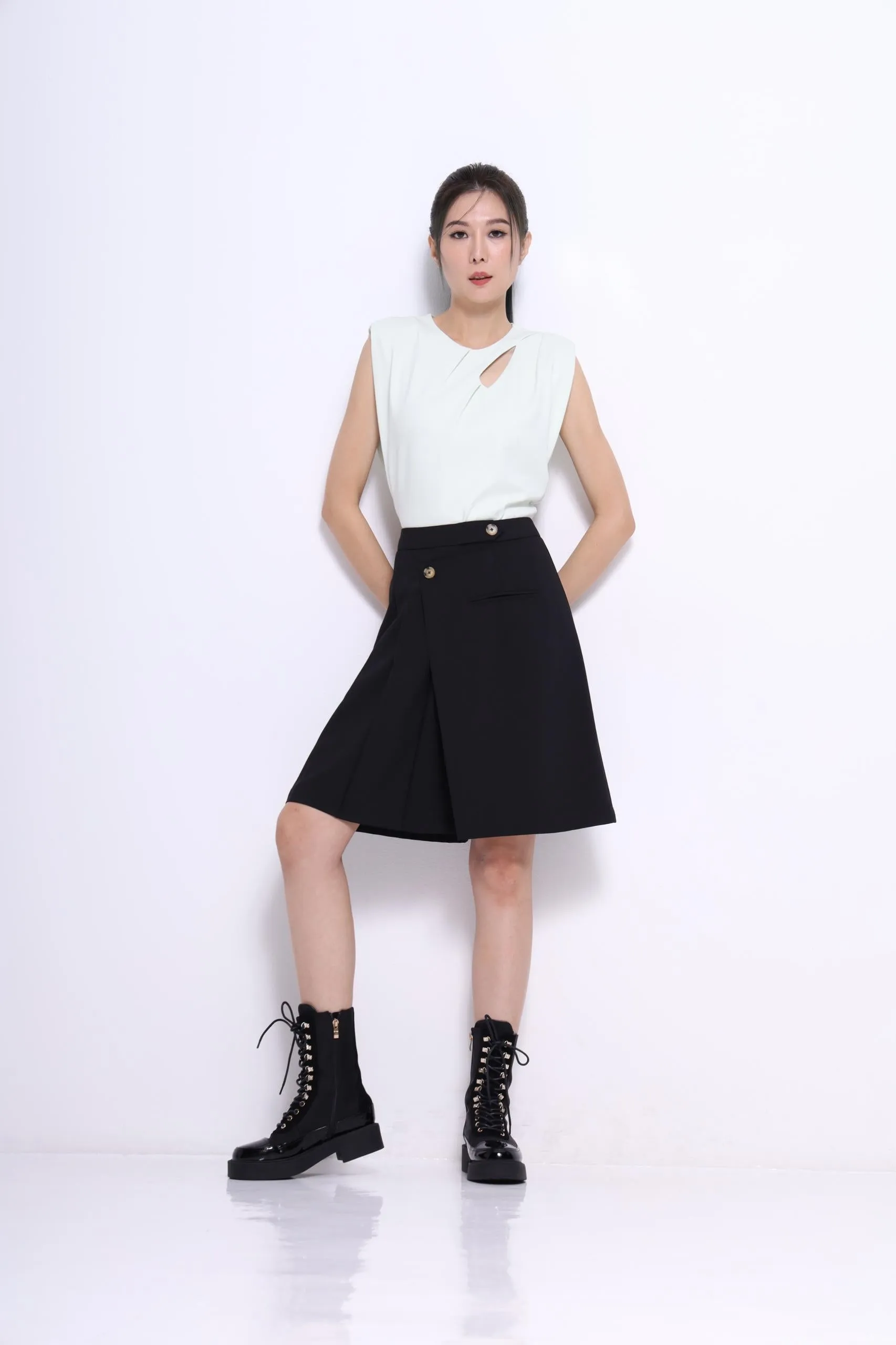 Janice Bermuda Tailored Shorts